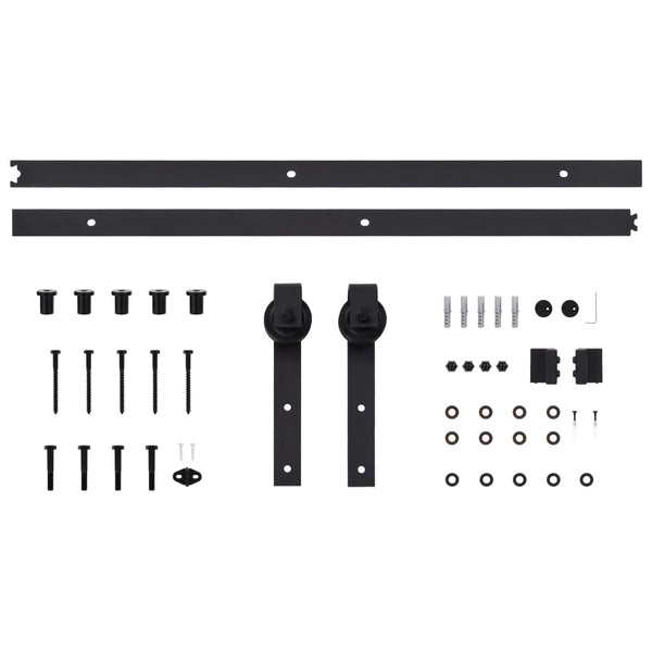 Schiebetürschiene schwarz Exevie 183cm