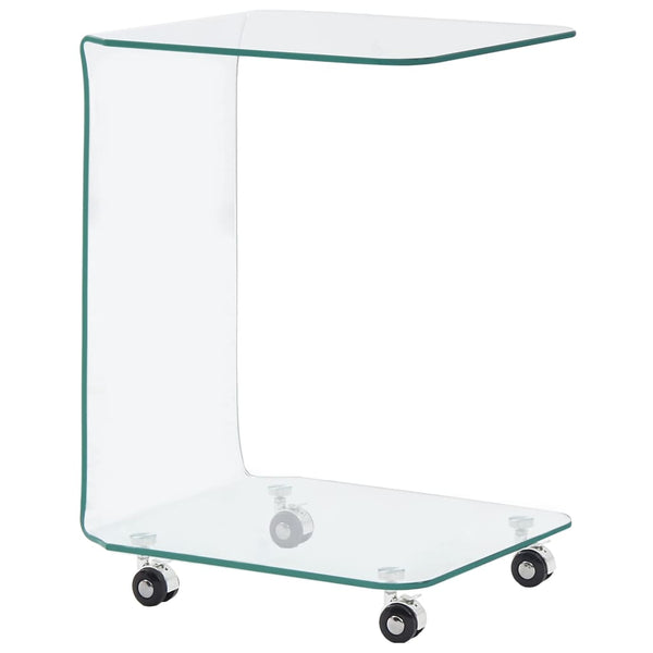 Couchtisch Robi 45x40x63cm (Gehärtetes Glas)