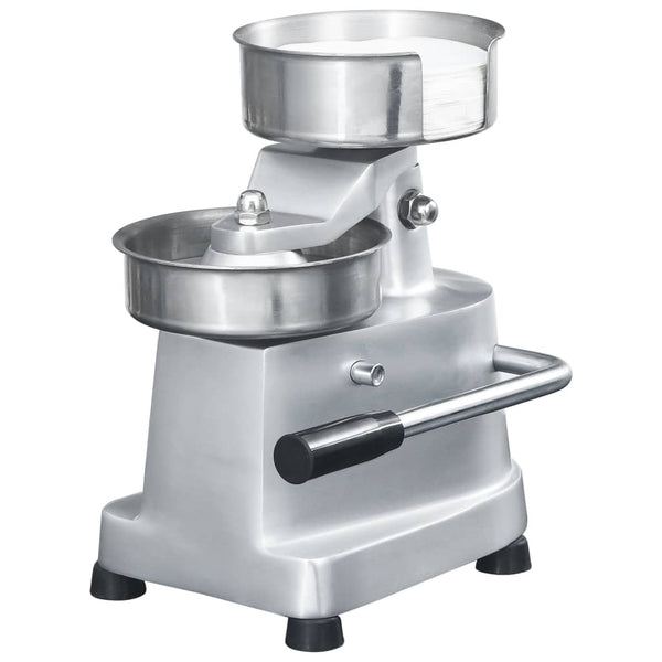 Aluminium-Burgerpresse Bogau 10cm (mit 500 Blättern)