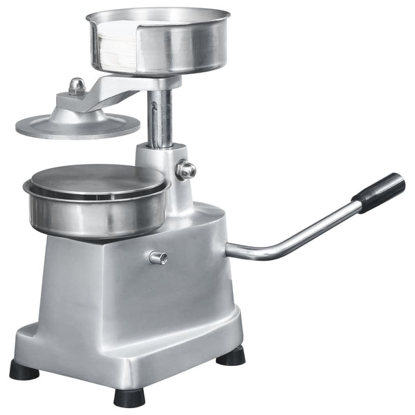 Aluminium Burgerpresse Bogau 13cm (mit 500 Blatt Papier)