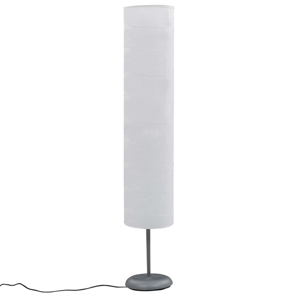 Weiße Standleuchte mit Sockel Beatrisza 121cm (E27)