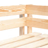 Garten-Eckbank aus Palettenholz Medgid (Holz)