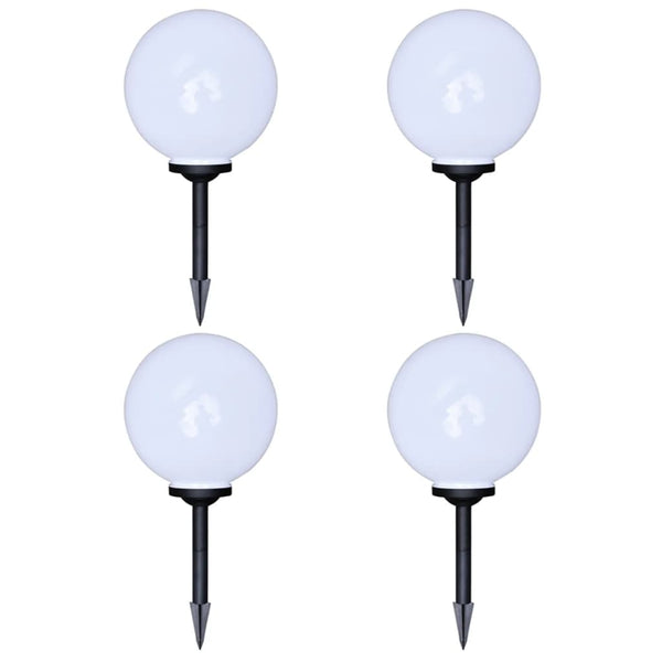 Außenleuchten für den Weg Halmagyi 30cm (4 Stück LED mit Erdspieß)