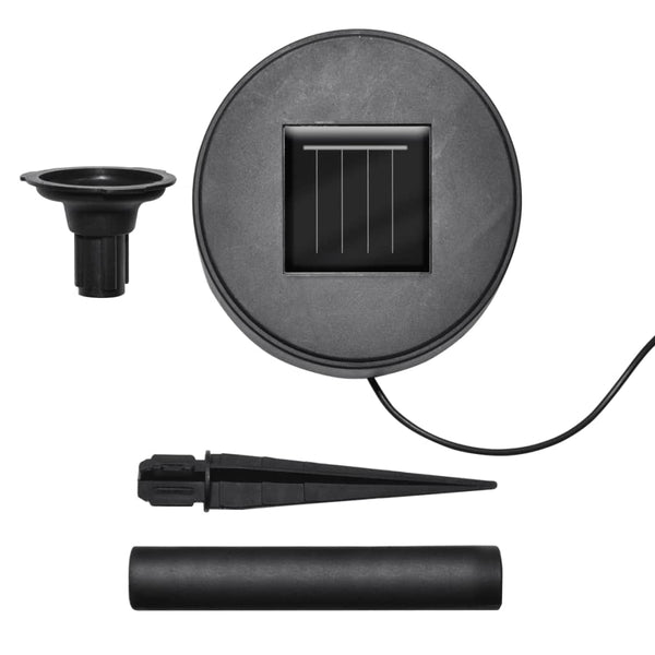 Gartenleuchten Kriszta 6 LEDs (Erdspieße und Solarpanel)