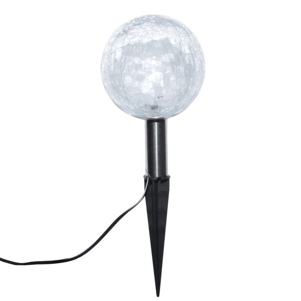Gartenleuchten Kriszta 6 LEDs (Erdspieße und Solarpanel)