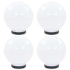 LED-Kugelleuchten Parmina 20cm (4 Stk. Acryl)