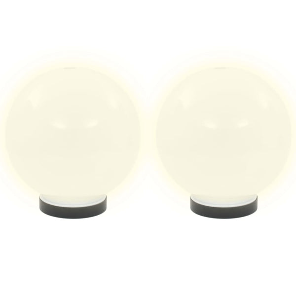 LED-Kugelleuchten Parmina 20cm (4 Stk. Acryl)