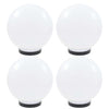 LED-Kugelleuchten Parmina 25cm (4 Stk. Acryl)