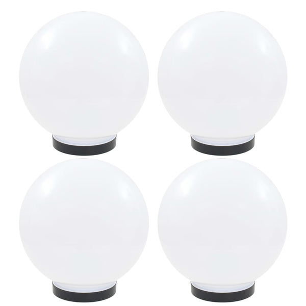 LED-Kugelleuchten Parmina 25cm (4 Stk. Acryl)