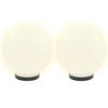 LED-Kugelleuchten Parmina 25cm (4 Stk. Acryl)