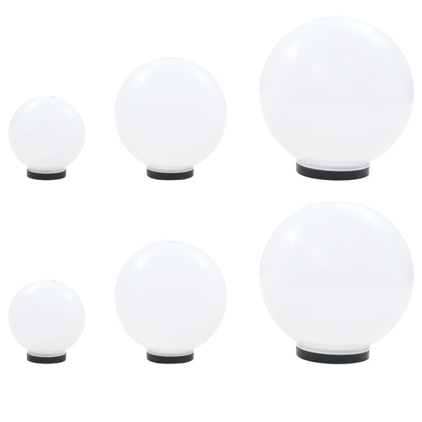 LED-Kugelleuchtensatz Mmihaiela 20/30/40cm (6 Stück Acryl)