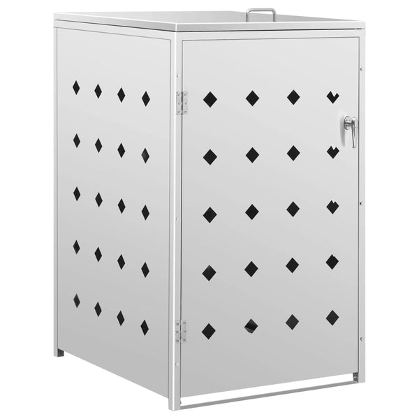 Edelstahl-Mülltonnenbox Diu 240 l