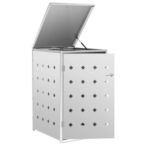 Edelstahl-Mülltonnenbox Diu 240 l