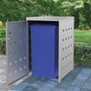 Edelstahl-Mülltonnenbox Diu 240 l