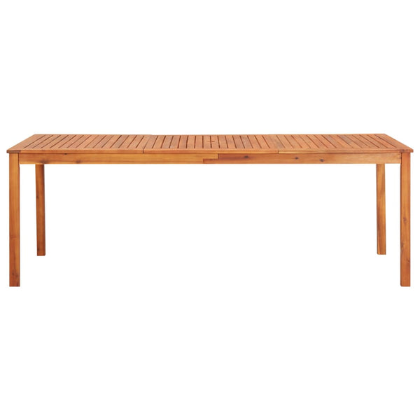 Gartentisch Apreotesei 215x90x74cm (Akazienholz)