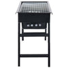 Tragbarer Campinggrill Carmenel 60x22,5x33cm (Stahl)