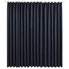 Anthrazitfarbener Verdunkelungsvorhang mit Haken Purece 290x245cm