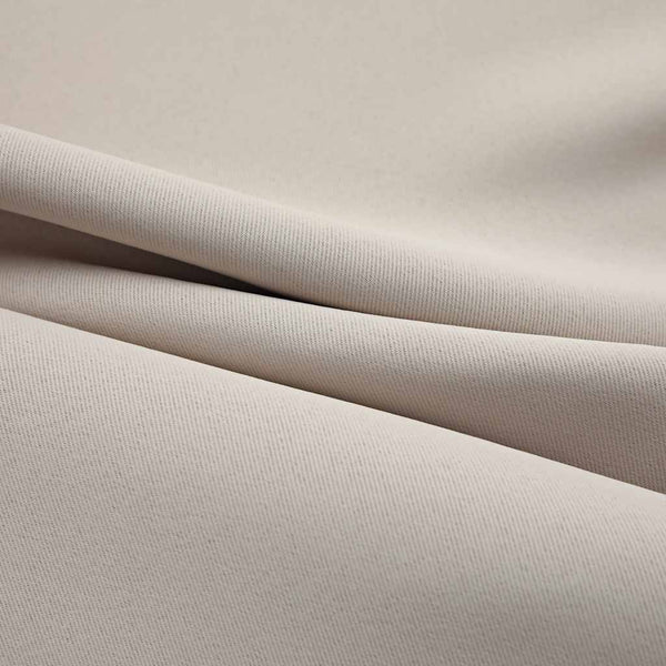 Beiger Verdunkelungsvorhang Shyla 290x245cm (mit Metallringen)