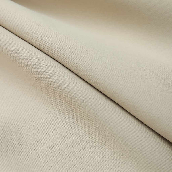 Beige Verdunkelungsvorhänge mit Haken Carol 140x225cm (2 St.)