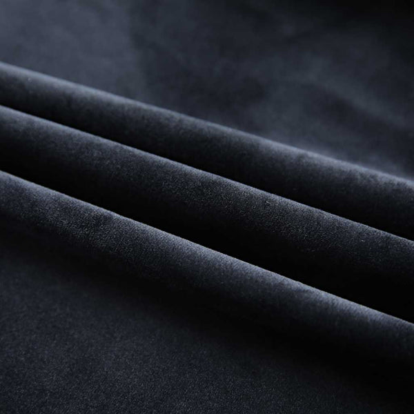 Schwarze Verdunkelungsvorhänge mit Haken Mihaluta 140x175cm (2 St.)