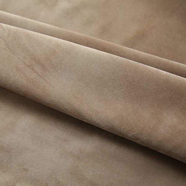 Beige Verdunkelungsvorhänge mit Haken Mihaluta 140x175cm (2 Stück)