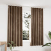 Beige Verdunkelungsvorhänge mit Haken Mihaluta 140x175cm (2 Stück)