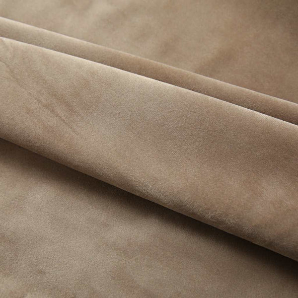 Beige Verdunkelungsvorhänge mit Haken Mihaluta 140x225cm (2 St.)