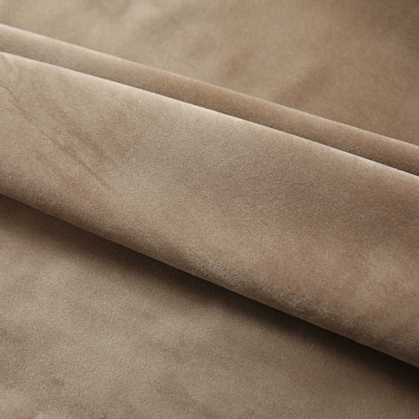 Beige Verdunkelungsvorhänge mit Haken Mihaluta 140x245cm (2 St.)