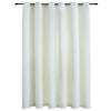 Creme Verdunkelungsvorhang Obsitos 290x245cm (Samt mit Metallösen)