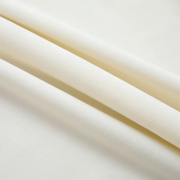 Creme-Verdunkelungsvorhänge mit Haken Mihaluta 140x175cm (2 Stück)