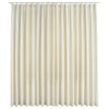 Cremefarbener Verdunkelungsvorhang mit Haken Samt Samie 290x245cm