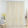 Cremefarbener Verdunkelungsvorhang mit Haken Samt Samie 290x245cm
