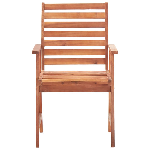 Miclescu Outdoor-Stühle (3 Stück, Akazienholz)