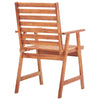 Miclescu Outdoor-Stühle (3 Stück, Akazienholz)