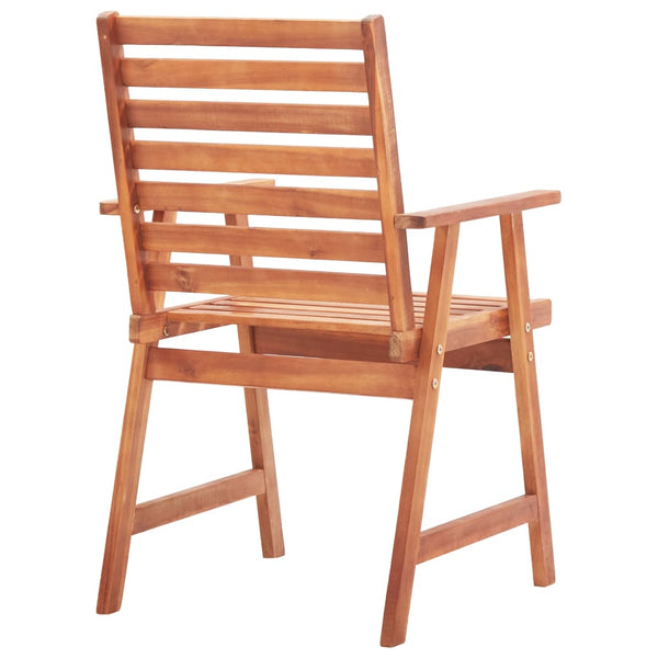 Miclescu Outdoor-Stühle (3 Stück, Akazienholz)