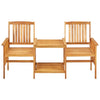 Gartensessel Teetisch Szikora 159x61x92cm (Akazienholz)