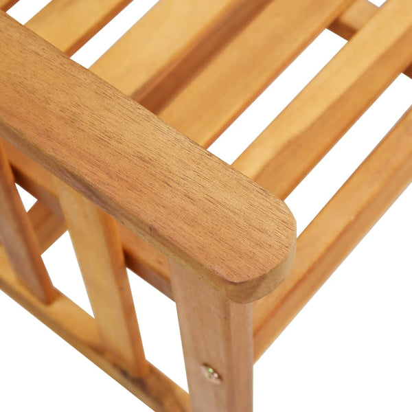 Gartensessel Teetisch Szikora 159x61x92cm (Akazienholz)