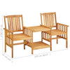 Gartensessel Teetisch Szikora 159x61x92cm (Akazienholz)