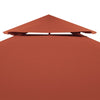 Terrakotta-Pavillondach Cicu 3x3 m (2 Lagen 310 g/m²)