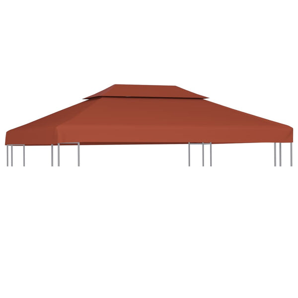 Terrakotta huvimajan katto Cicu 4x3 m (2 kerrosta 310 g / m²)