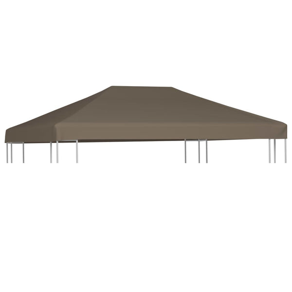 Graubraunes Pavillondach Semenza 3x3 m (310 g/m²)