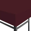 Viininpunainen huvimajan katto Semenza 3x3 m (310 g / m²)