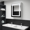 LED-Badezimmerspiegelschrank Despinca 50x13x70cm