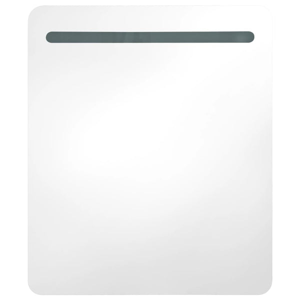Led kylpyhuoneen peilikaappi Aracliea 68x9x80cm