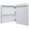 Led kylpyhuoneen peilikaappi Aracliea 68x9x80cm