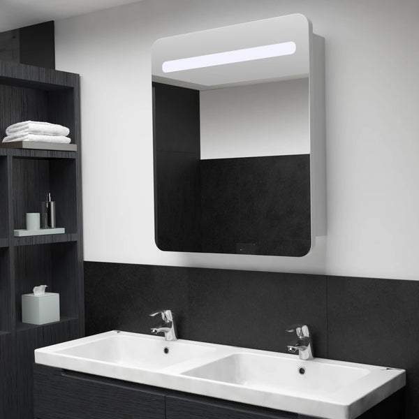 Led kylpyhuoneen peilikaappi Aracliea 68x9x80cm