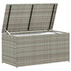 Graue Gartenaufbewahrungsbox Dulcineia 100x50x50cm