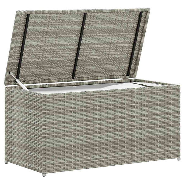 Graue Gartenaufbewahrungsbox Dulcineia 100x50x50cm