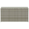 Graue Gartenaufbewahrungsbox Dulcineia 100x50x50cm