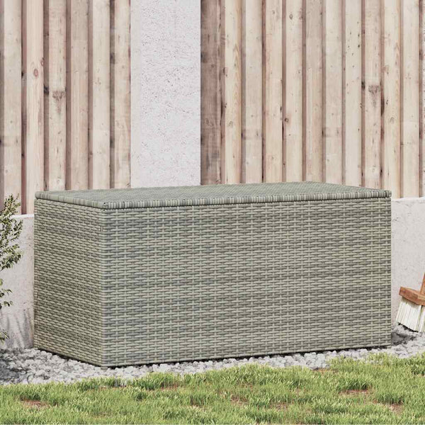 Graue Gartenaufbewahrungsbox Dulcineia 100x50x50cm